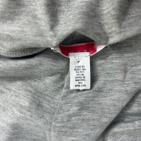 Fleur't Iconic Lingerie Robe Heather Gray Belted Pockets‎ Small/Medium S/M $110 - Picture 6 of 9